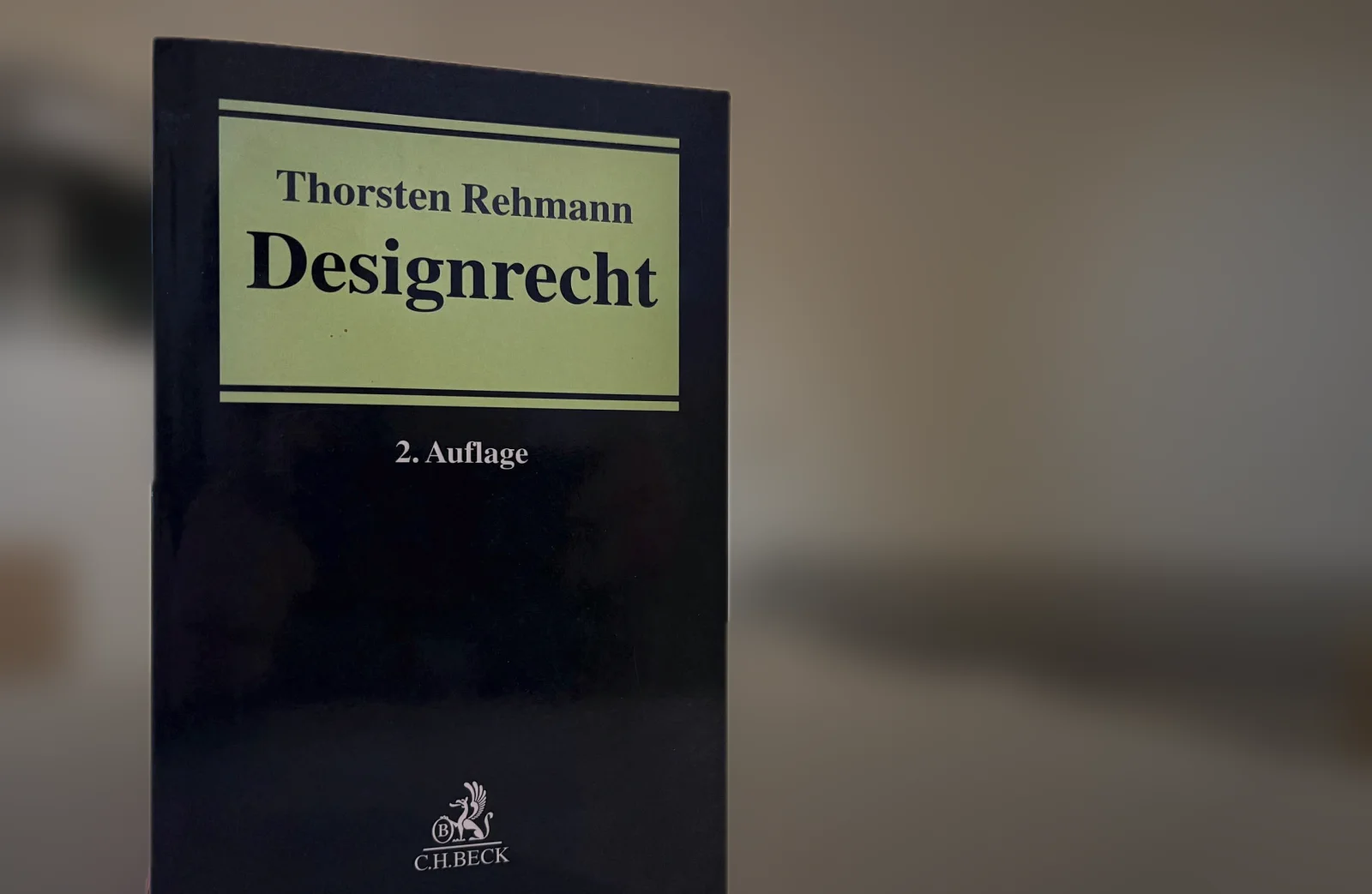 Designrecht von Thorsten Rehmann – Fachliteratur zum Designschutz bei Slopek Rechtsanwälte