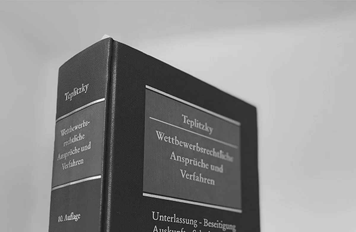 Teplitzky, Wettbewerbsrechtliche Ansprüche und Verfahren – Fachliteratur zum Wettbewerbsrecht bei Slopek Rechtsanwälte
